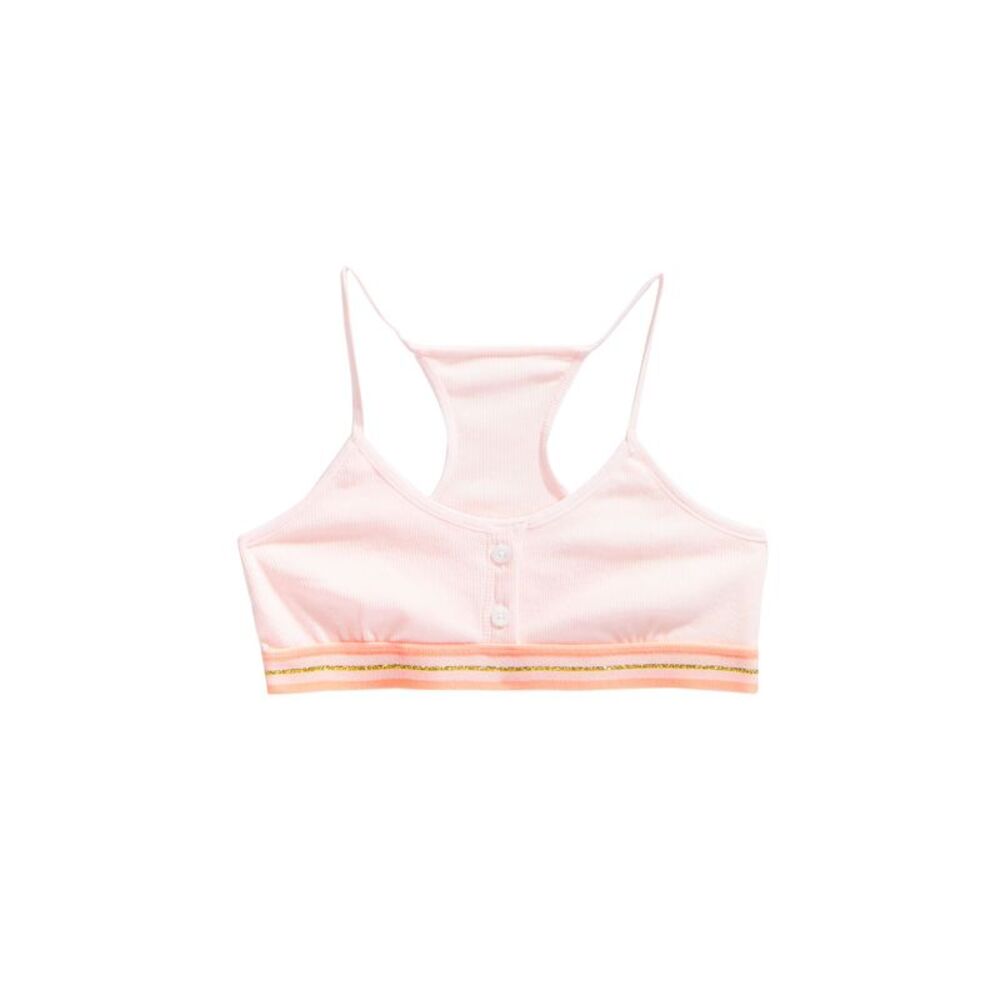 Maidenform Racer Back Cotton Crop Bra Little Girls Big Girls
